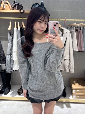 「Heather（ヘザー）のアイテム」を使った、ちなさん（レディース・159cm）の夏コーディネート