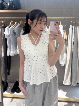 ちなさん(レディース・159cm)の夏コーディネート