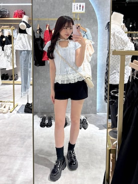 ちなさん(レディース・159cm)の夏コーディネート