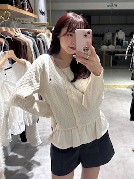 「Heather（ヘザー）のアイテム（その他パンツ）」を使った、ちなさん（レディース・159cm）の秋コーディネート