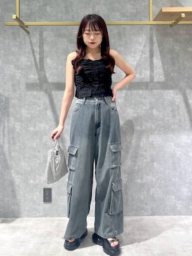 ちなさん（レディース・159cm）の夏コーディネート