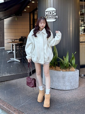 ちなさん(レディース・159cm)の冬コーディネート