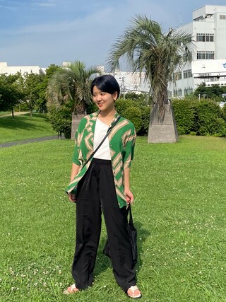 KBF（ケイビーエフ）の「メイズパターンオープンカラーシャツ（シャツ 