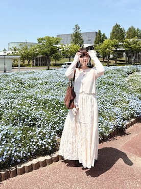 「idem（イデム）のアイテム」を使った、ま ろ んさん（レディース・156cm）の春コーディネート