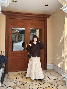 「idem（イデム）のアイテム」を使った、ま ろ んさん（レディース・156cm）の冬コーディネート