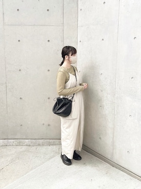 「ピスタチオ」｜「アイテム（ブーツ）」を使った、ま ろ んさん（レディース・157cm）の秋コーディネート