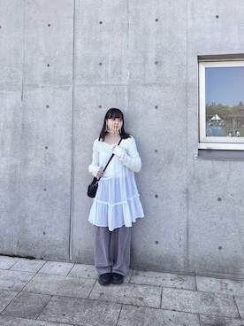 「Kastane（カスタネ）のアイテム（バッグ）」を使った、ま ろ んさん（レディース・156cm）の春コーディネート