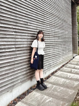 「Samansa Mos2（サマンサ モスモス）のアイテム」を使った、ま ろ んさん（レディース・156cm）の夏コーディネート
