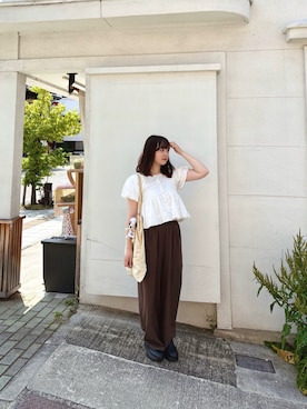 ま ろ んさん（レディース・156cm）の夏コーディネート