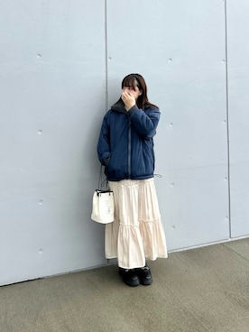 ま ろ んさん（レディース・156cm）の冬コーディネート