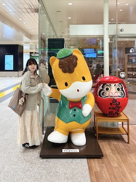 「idem（イデム）のアイテム」を使った、ま ろ んさん（レディース・156cm）の冬コーディネート