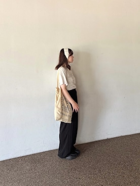 「PUMA（プーマ）のアイテム」を使った、ま ろ んさん（レディース・156cm）の夏コーディネート