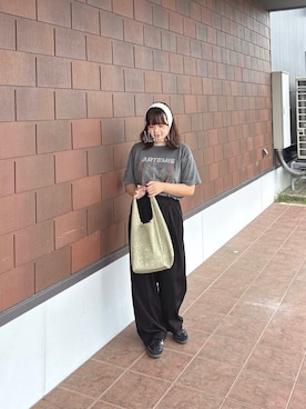 「AMERICAN HOLIC」｜ま ろ んさん（レディース・156cm）の秋コーディネート