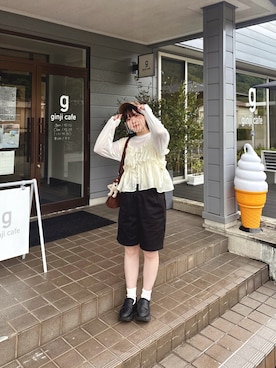 「niko and...（ニコアンド）のアイテム」を使った、ま ろ んさん（レディース・156cm）の秋コーディネート