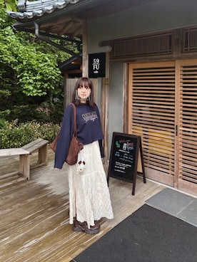 ま ろ んさん(レディース・156cm)の春コーディネート
