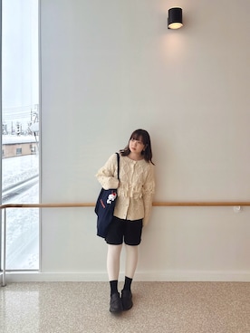 「Samansa Mos2（サマンサ モスモス）のアイテム」を使った、ま ろ んさん（レディース・156cm）の冬コーディネート