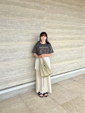 「SM2（エスエムツー）のアイテム」を使った、ま ろ んさん（レディース・156cm）の夏コーディネート