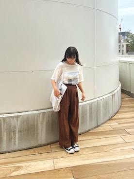 ま ろ んさん（レディース・156cm）の秋コーディネート