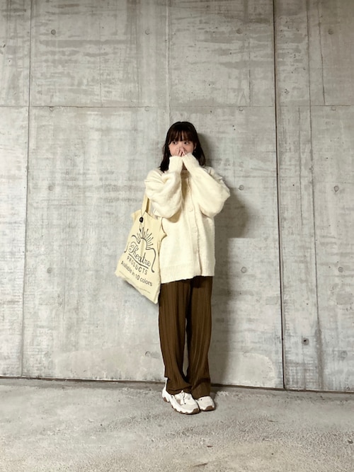 セール】ボリュームスリーブニットカーディガン（カーディガン/ボレロ