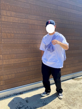 「PROCLUB」｜「アイテム（キャップ）」を使った、あすぼーさん（メンズ・175cm）の冬コーディネート