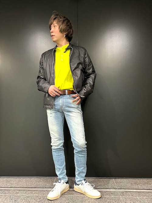 DIESEL（ディーゼル）の「メンズ ジャケット コーティング バイカー