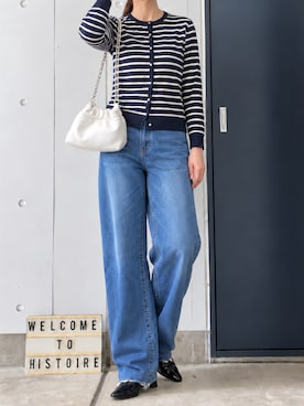 「styiro（スタイロ）のアイテム」を使った、ayu☺︎さん（レディース・167cm）の秋コーディネート