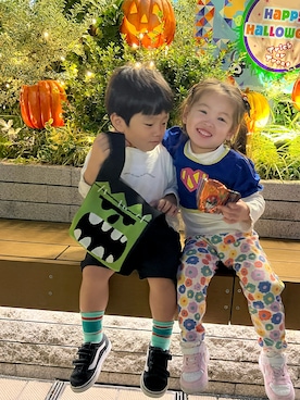 「アイテム（ハンドバッグ、グリーン系）」を使った、ayuGさん（レディース・167cm）の秋コーディネート