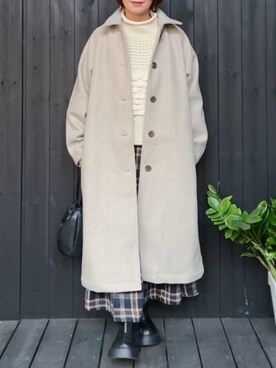 naguさん（レディース・153cm）の秋コーディネート