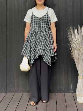 naguさん(レディース・153cm)の夏コーディネート