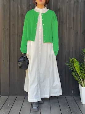 「Newport（ニューポート）のアイテム」を使った、naguさん（レディース・153cm）の冬コーディネート