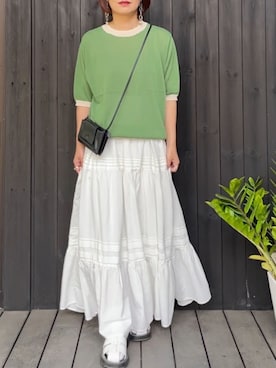 「Newport（ニューポート）のアイテム」を使った、naguさん（レディース・153cm）の春コーディネート