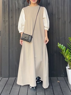 「babcode」｜naguさん（レディース・153cm）の春コーディネート