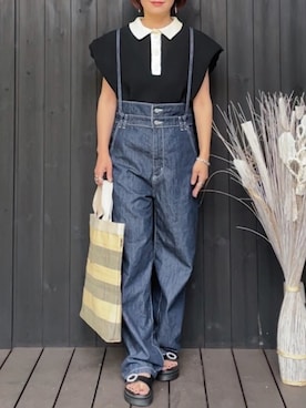 「something_jean」｜naguさん（レディース・153cm）の夏コーディネート