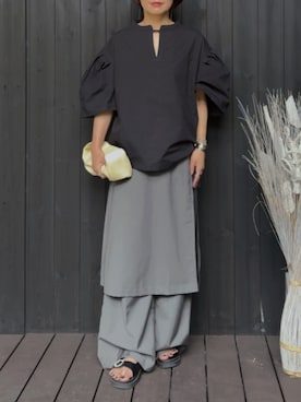 「selectmoca」｜naguさん（レディース・153cm）の秋コーディネート