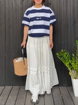 naguさん(レディース・153cm)の夏コーディネート