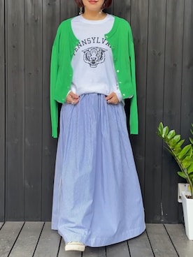 「LUCA（ルカ）のアイテム」を使った、naguさん（レディース・153cm）の冬コーディネート