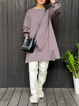 「PF-FLYERS（ピーエフフライヤーズ）のアイテム」を使った、naguさん（レディース・153cm）の冬コーディネート