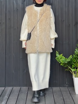 naguさん（レディース・153cm）の冬コーディネート