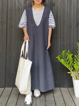 naguさん（レディース・153cm）の夏コーディネート