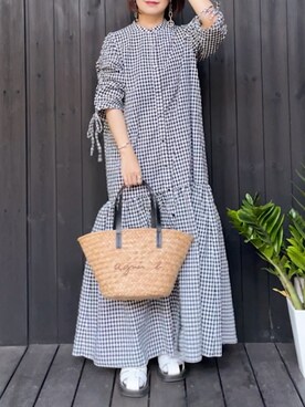 naguさん（レディース・153cm）の夏コーディネート