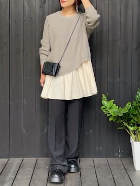 「something_jean」｜naguさん（レディース・153cm）の秋コーディネート