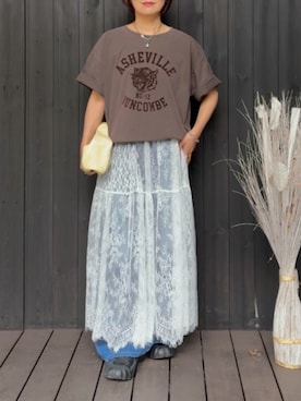 naguさん（レディース・153cm）の春コーディネート