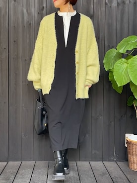 「Ameri（アメリ）のアイテム」を使った、naguさん（レディース・153cm）の秋コーディネート
