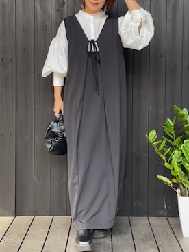 「babcode」｜naguさん（レディース・153cm）の冬コーディネート
