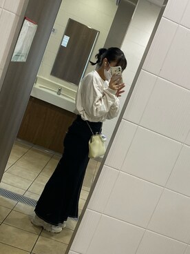 「トイレから失礼しやす」｜とぅんさん（レディース・158cm）の秋コーディネート