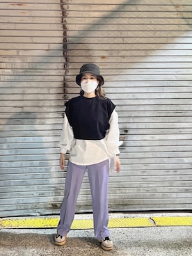 miyuさん（レディース・153cm）の春コーディネート