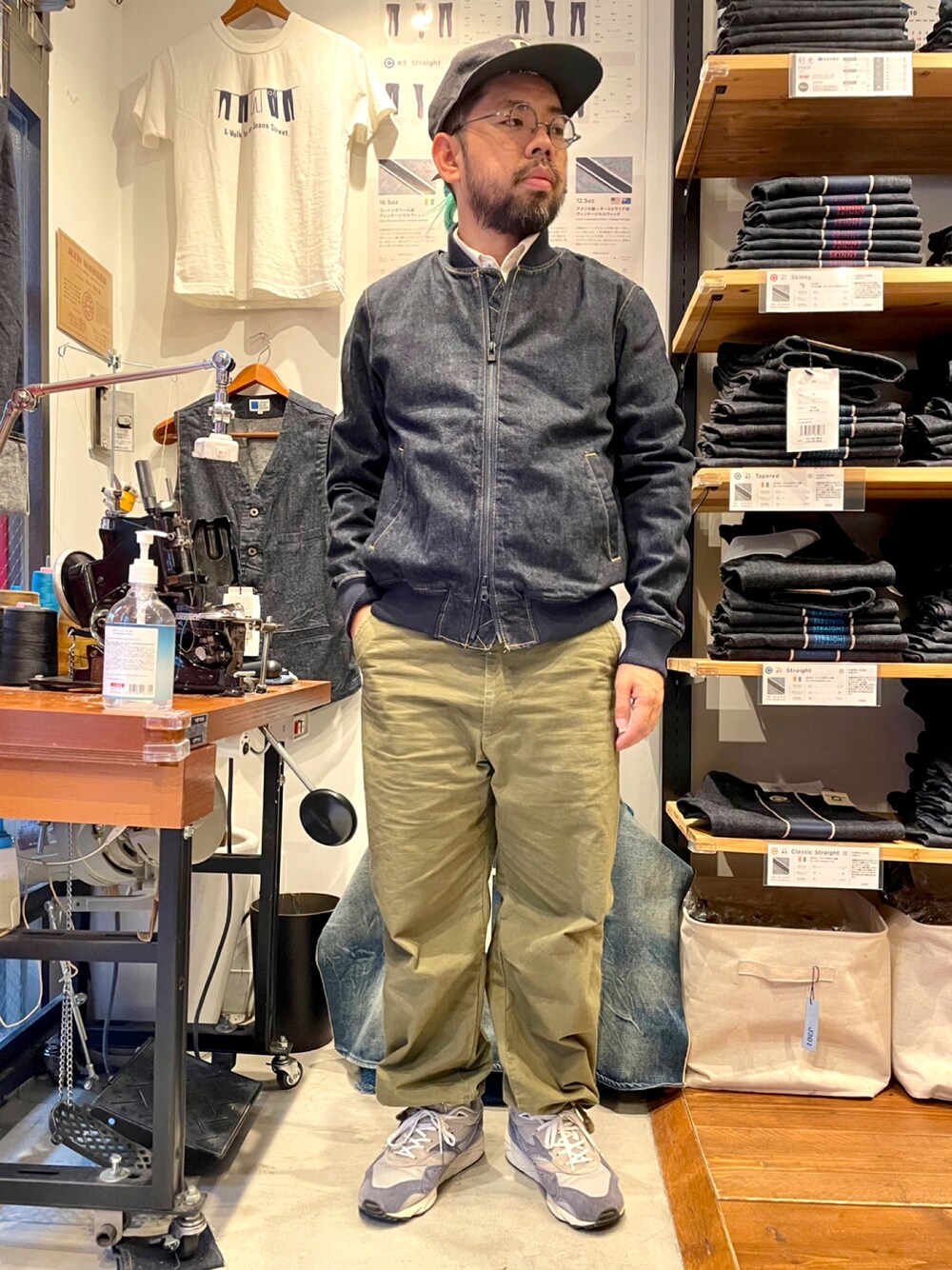 dog&co アメカジデニムキャップ dog&co アメカジデニムキャップ（□THE H.W. DOG&CO.D-00004