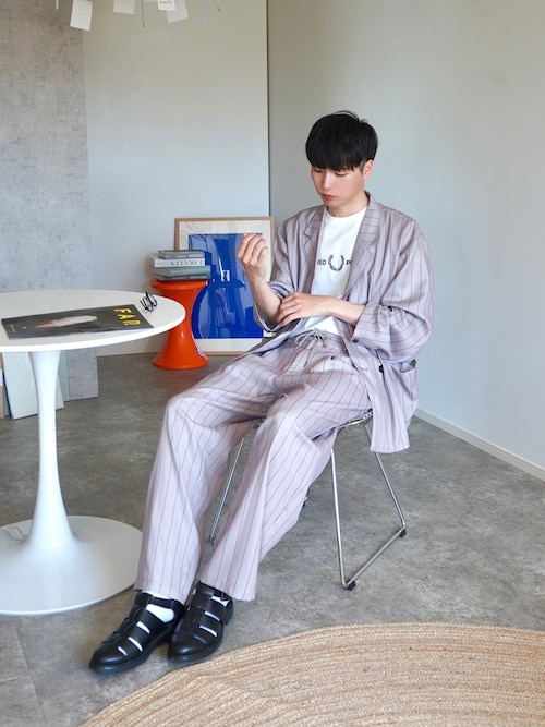 新品☆お値下げ☆美品♡イネス ツイードジャケット ツイードパンツ ストライプ troisiemechaco]ツイードジャケット | KOBUNSHA SELECT SHOP