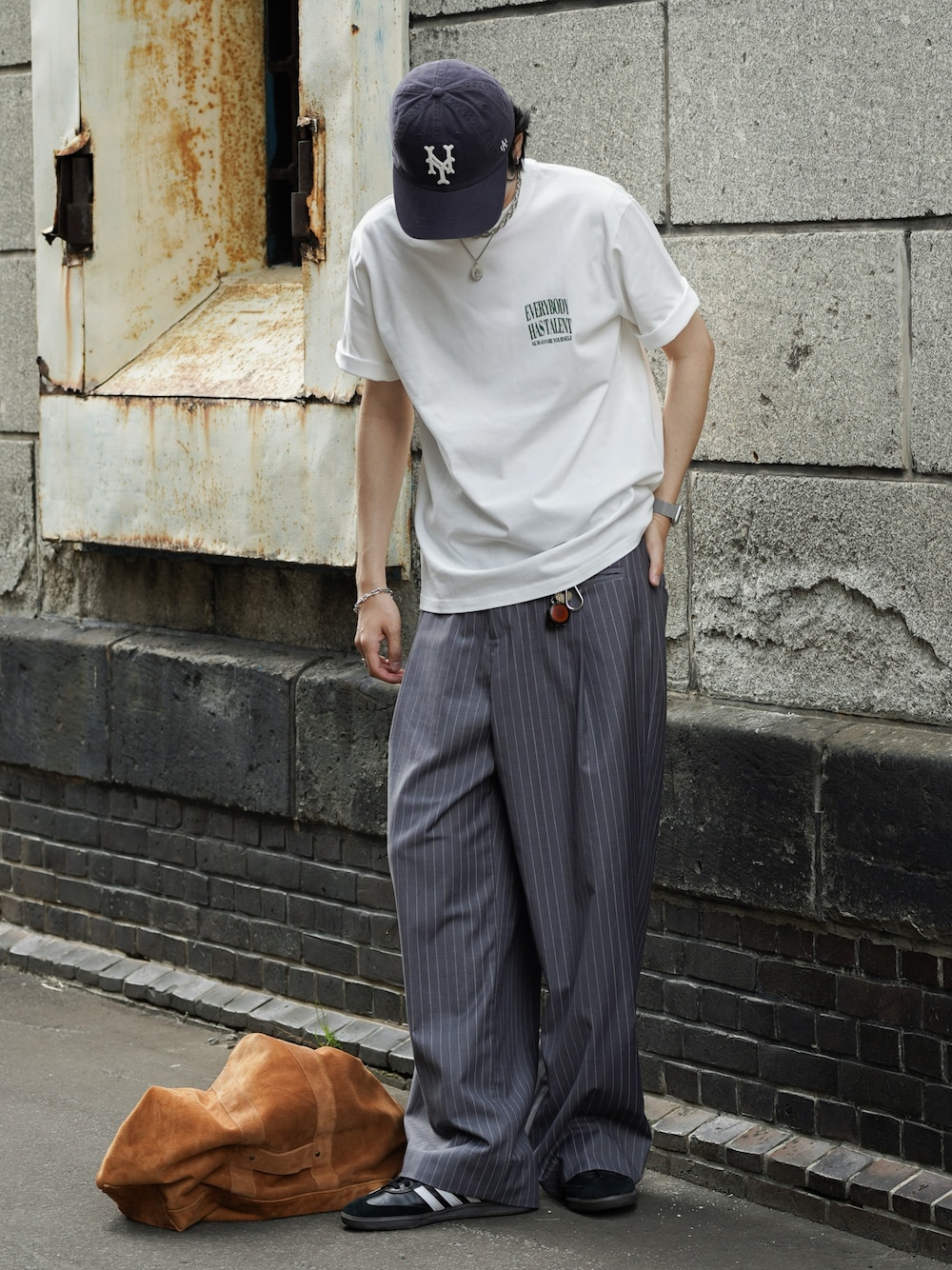 風早ゆうた｜Blemeのスラックスを使ったコーディネート - WEAR