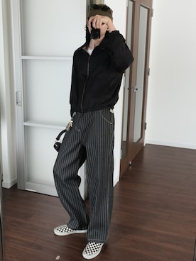   風早ゆうたさん（メンズ・184cm）の冬コーディネート